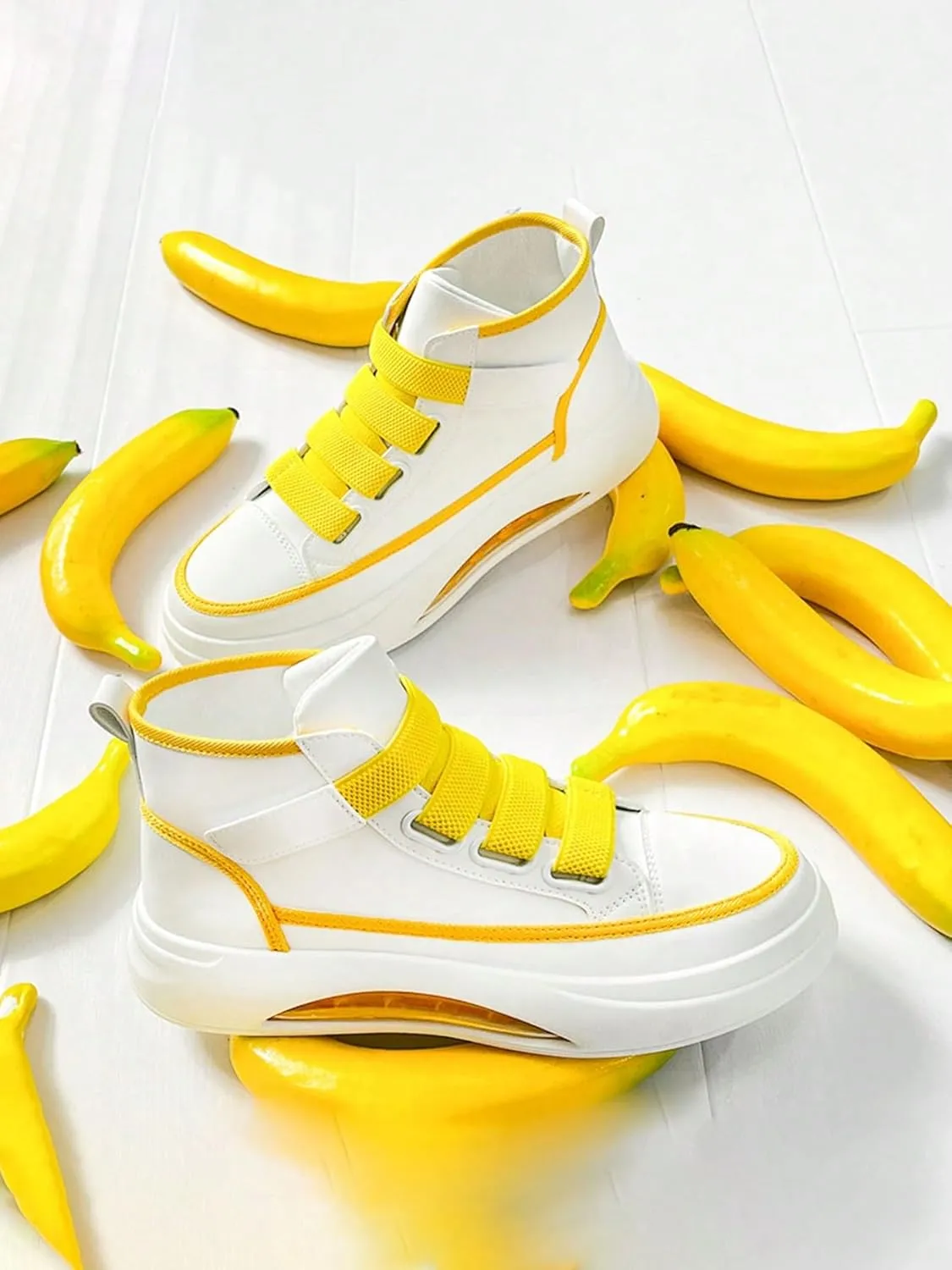 Retro Y2K High Top Sneakers Women Fashion Breathable Anti Slip Streetwear Shoes for Daily Wear Outdoor Walks Soft Insole Chunky Sole Comfort Fit