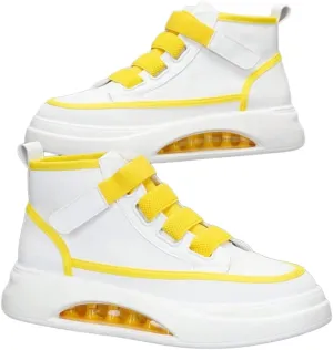 Retro Y2K High Top Sneakers Women Fashion Breathable Anti Slip Streetwear Shoes for Daily Wear Outdoor Walks Soft Insole Chunky Sole Comfort Fit
