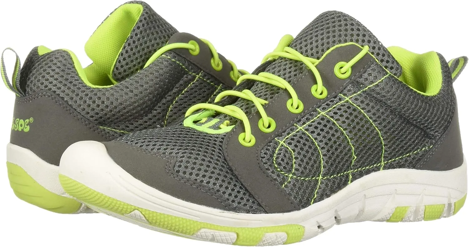 RocSoc Womens Water Sports Shoes Mesh - Easy On Off, Water Dissipating Outsole, Lightweight Beach Footwear for Kayaking, Swimming, Surfing, Snorkeling