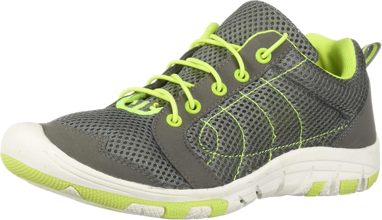 RocSoc Womens Water Sports Shoes Mesh - Easy On Off, Water Dissipating Outsole, Lightweight Beach Footwear for Kayaking, Swimming, Surfing, Snorkeling