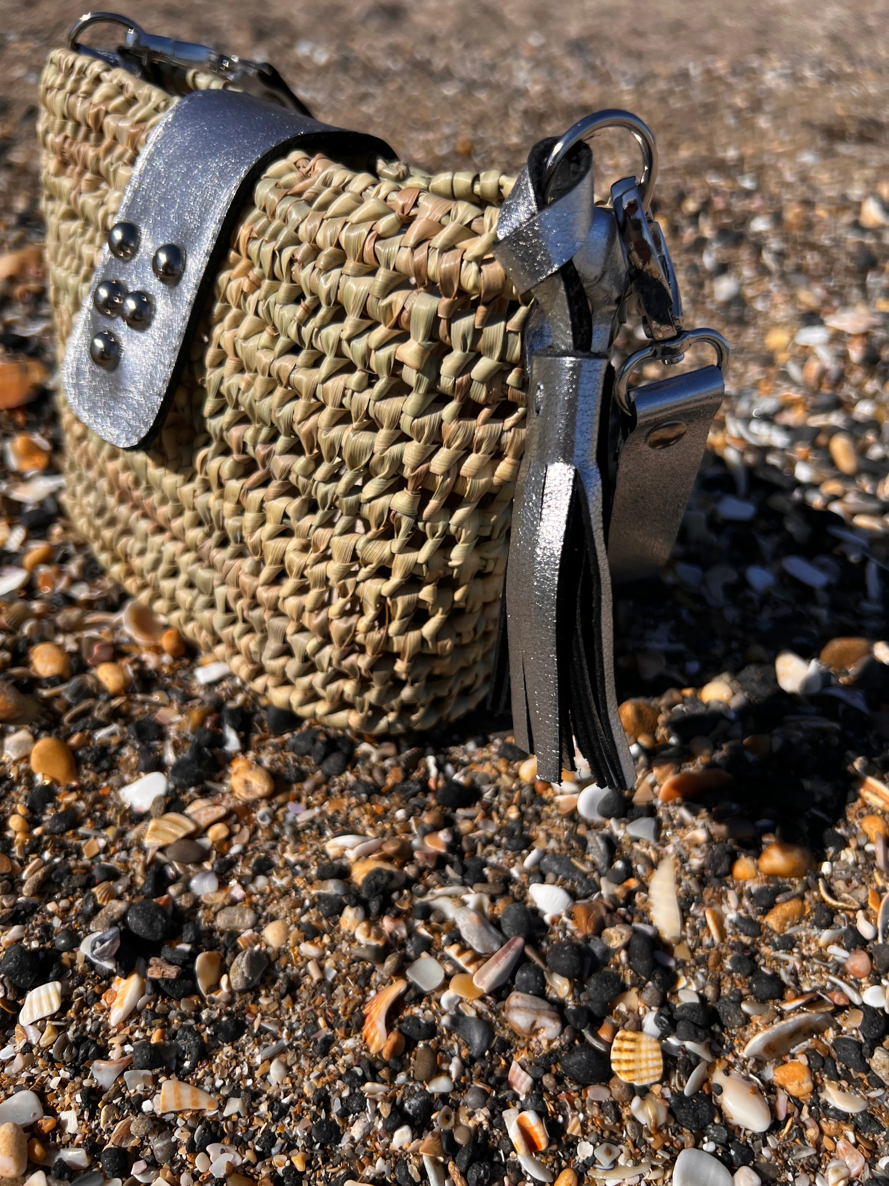 Sac Riviera argent VIRGINIE DARLING