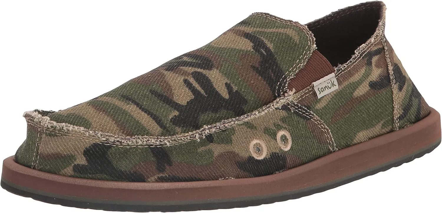 Sanuk Men's Vagabond Camo Loafer