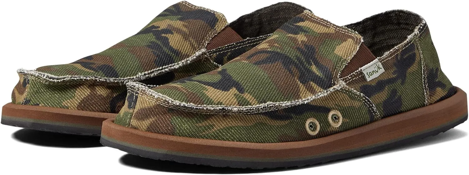 Sanuk Men's Vagabond Camo Loafer
