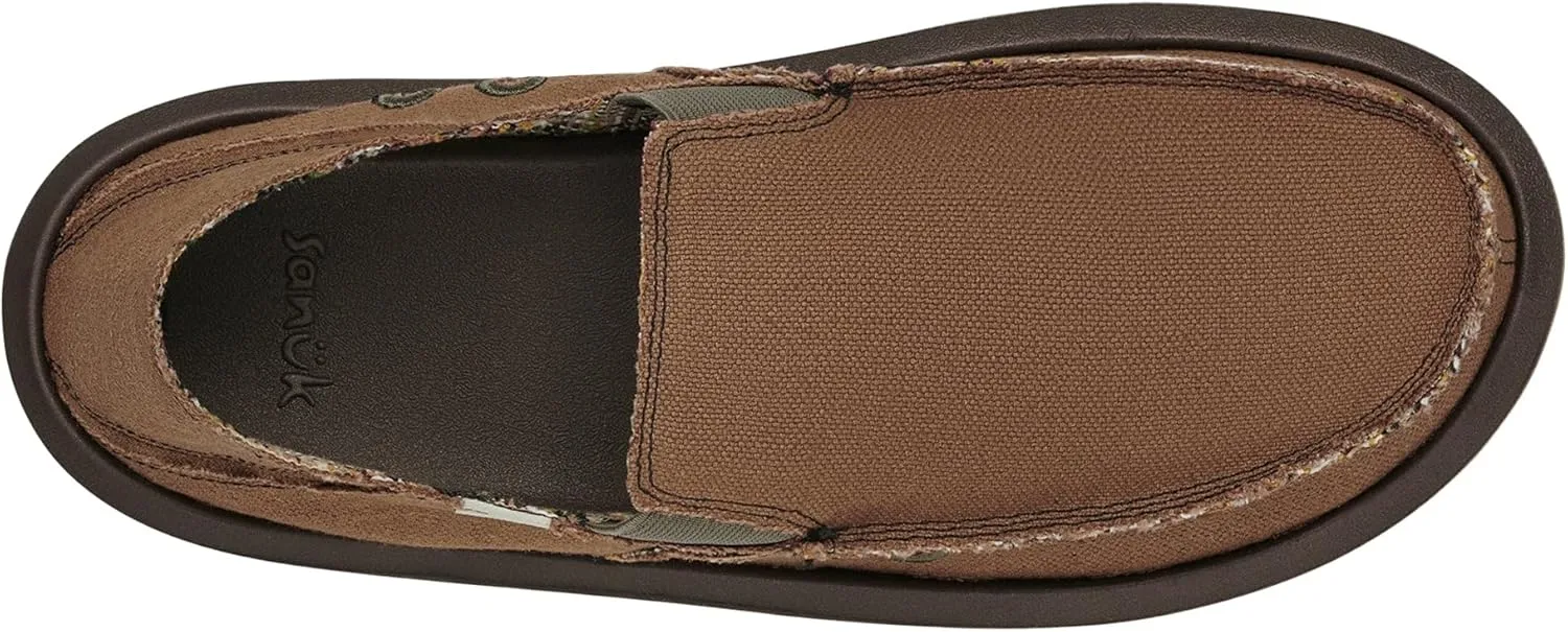 Sanuk Men's Vagabond Soft Top Hemp Loafer