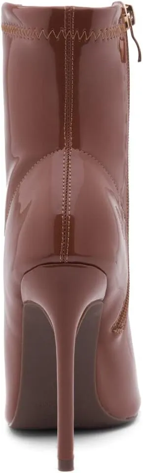 Shoe Land Chelsee Womens Peep Toe Ankle Booties Stiletto High Heel Dress Boots
