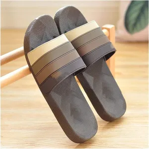 Shower Shoes Men House Slippers for Men Men's Summer Indoor Home Bathroom Bath Non-Slip Soft Bottom Couple Deodorant Care Shoes(Size:40)