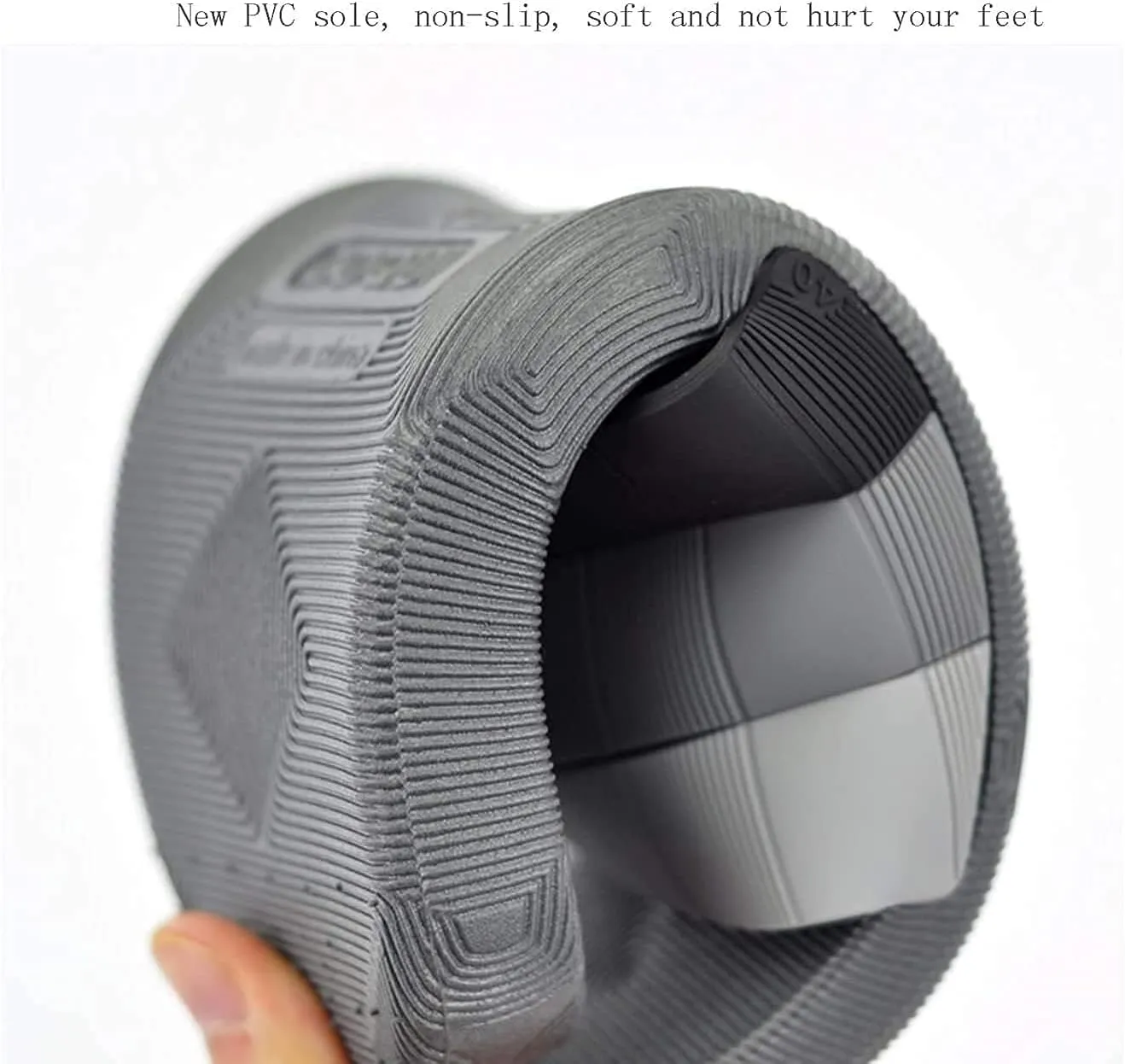 Shower Shoes Men House Slippers for Men Men's Summer Indoor Home Bathroom Bath Non-Slip Soft Bottom Couple Deodorant Care Shoes(Size:40)