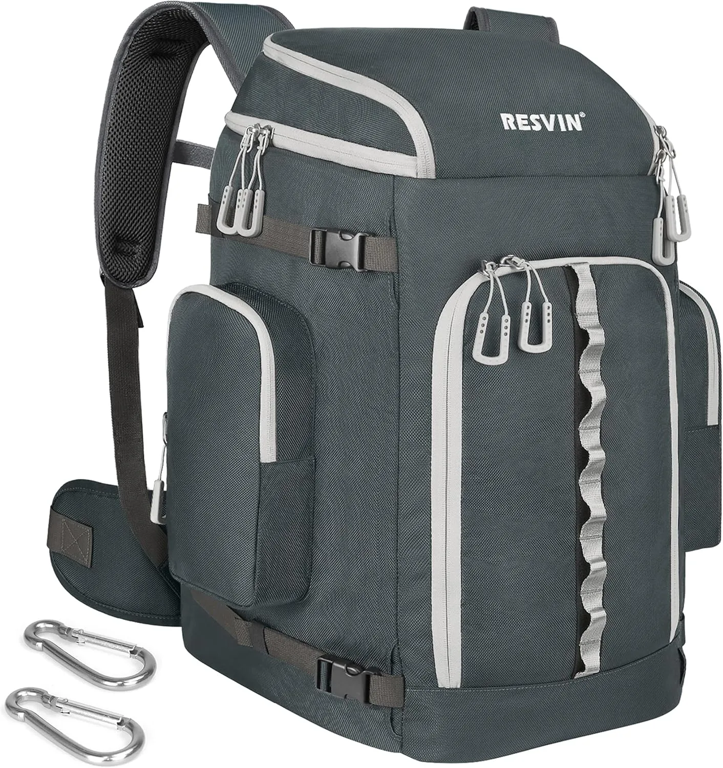 Ski Boot Bag, 65L Ski Boot Bag Backpack 1680D Nylon Waterproof Ski Bag for, Skis Snowboard & Accessories