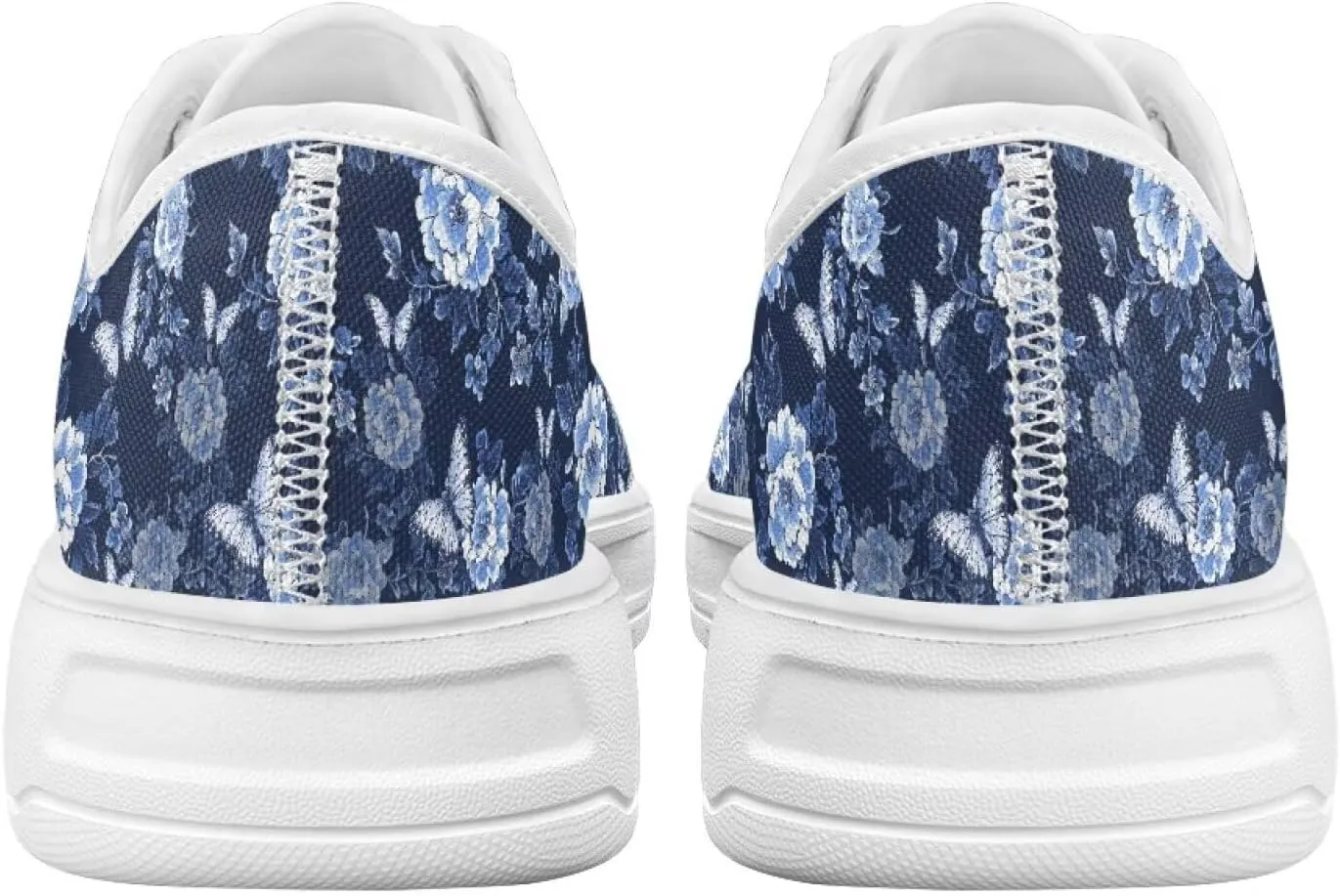Slip on Sneakers Womens Wide Width Casual Breathable Polyester Running Sneakers Lightweight Low Top Soft Sole Walking Shoes