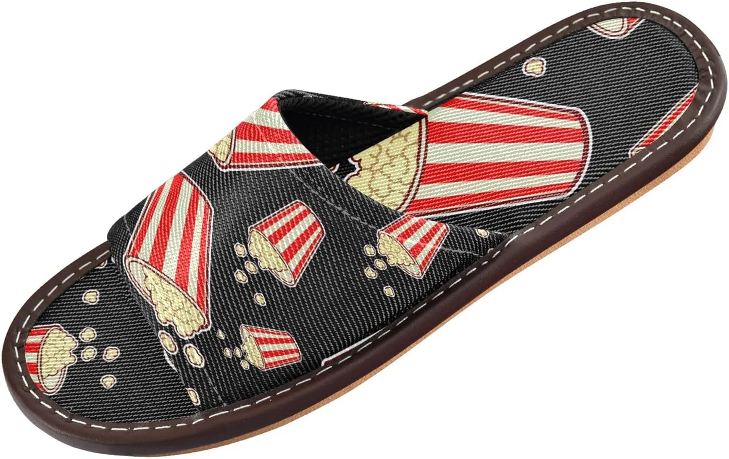 Slippers for Women Men Open Toe House Shoes Home Slipper Quick Drying Bathroom Shower Sandals