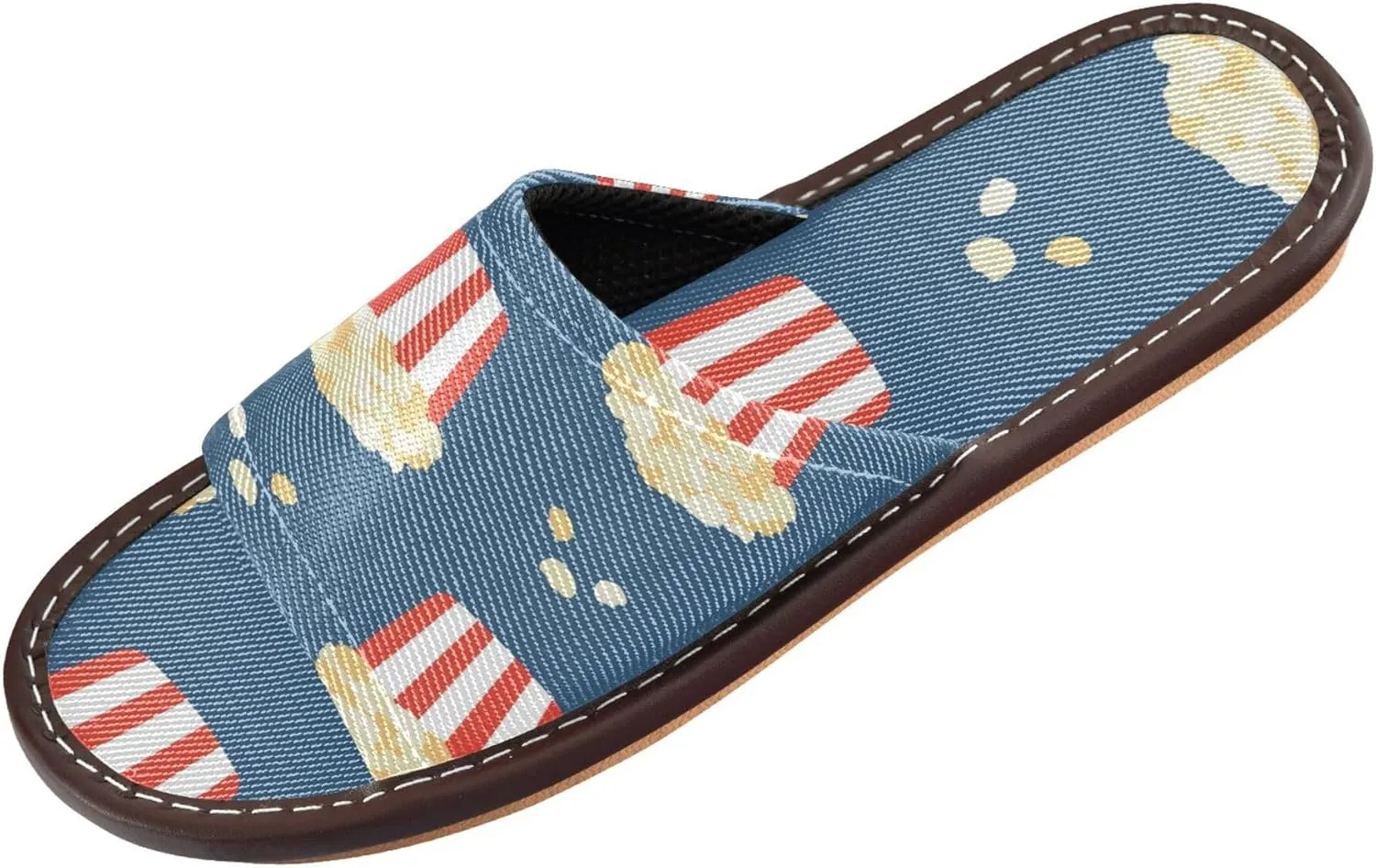 Slippers for Women Men Open Toe House Shoes Home Slipper Quick Drying Bathroom Shower Sandals