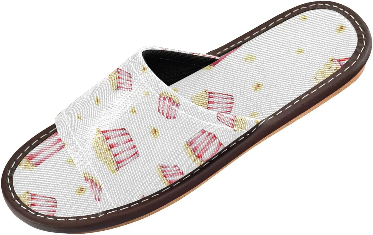 Slippers for Women Men Open Toe House Shoes Home Slipper Quick Drying Bathroom Shower Sandals