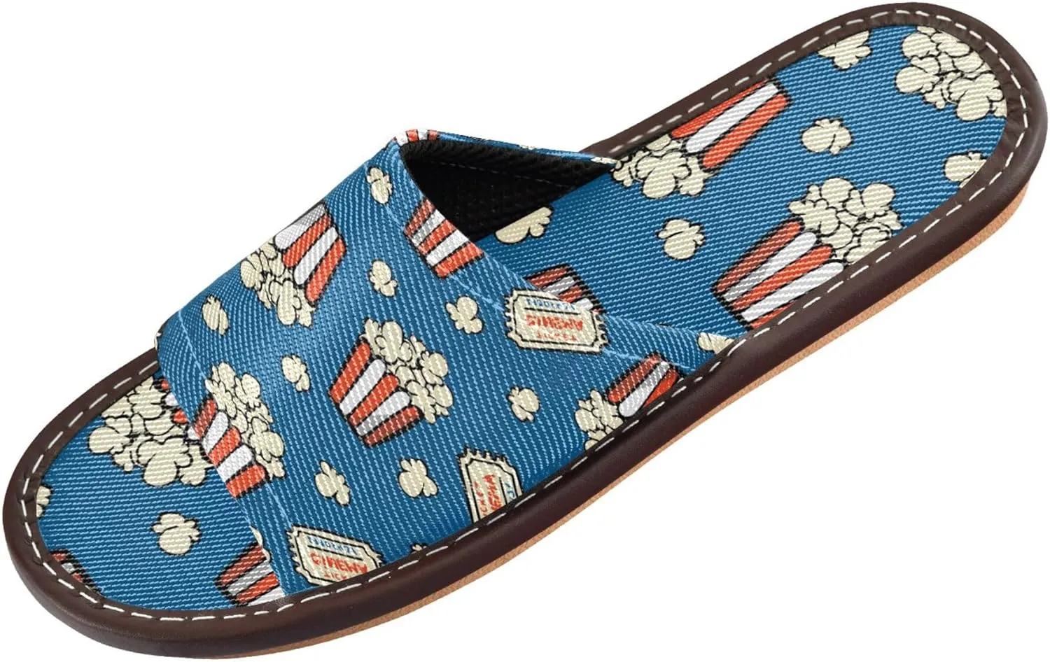 Slippers for Women Men Open Toe House Shoes Home Slipper Quick Drying Bathroom Shower Sandals