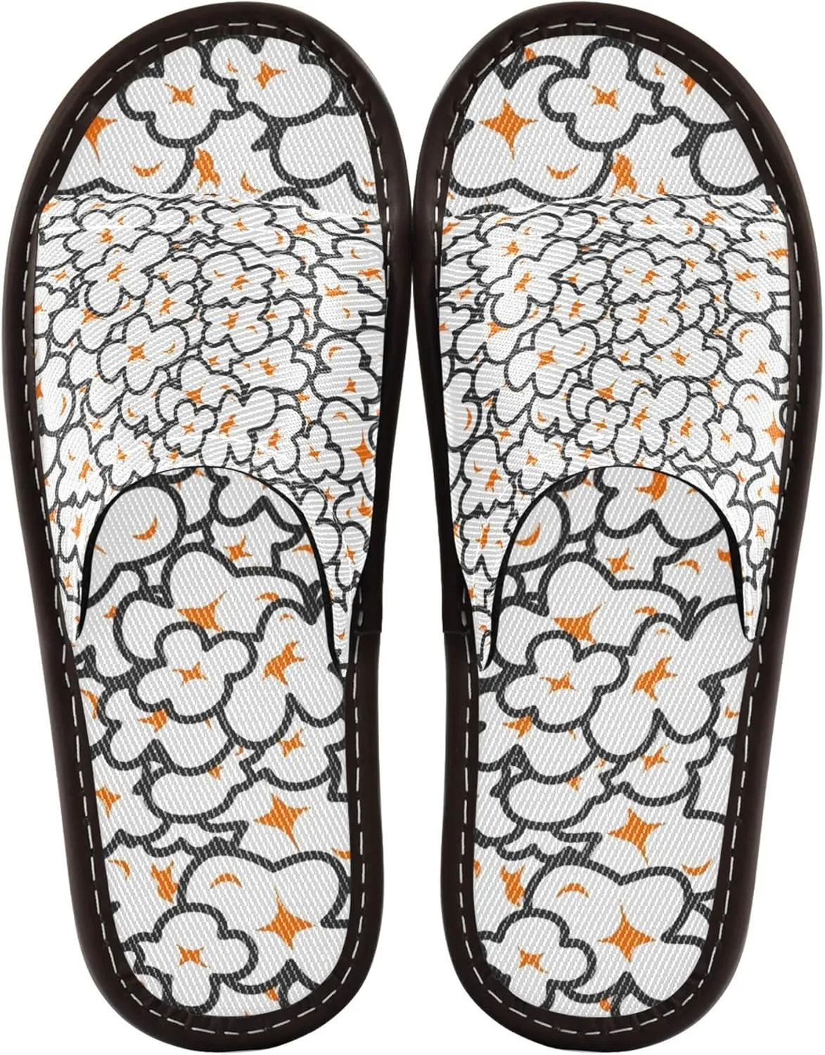 Slippers for Women Men Open Toe House Shoes Home Slipper Quick Drying Bathroom Shower Sandals