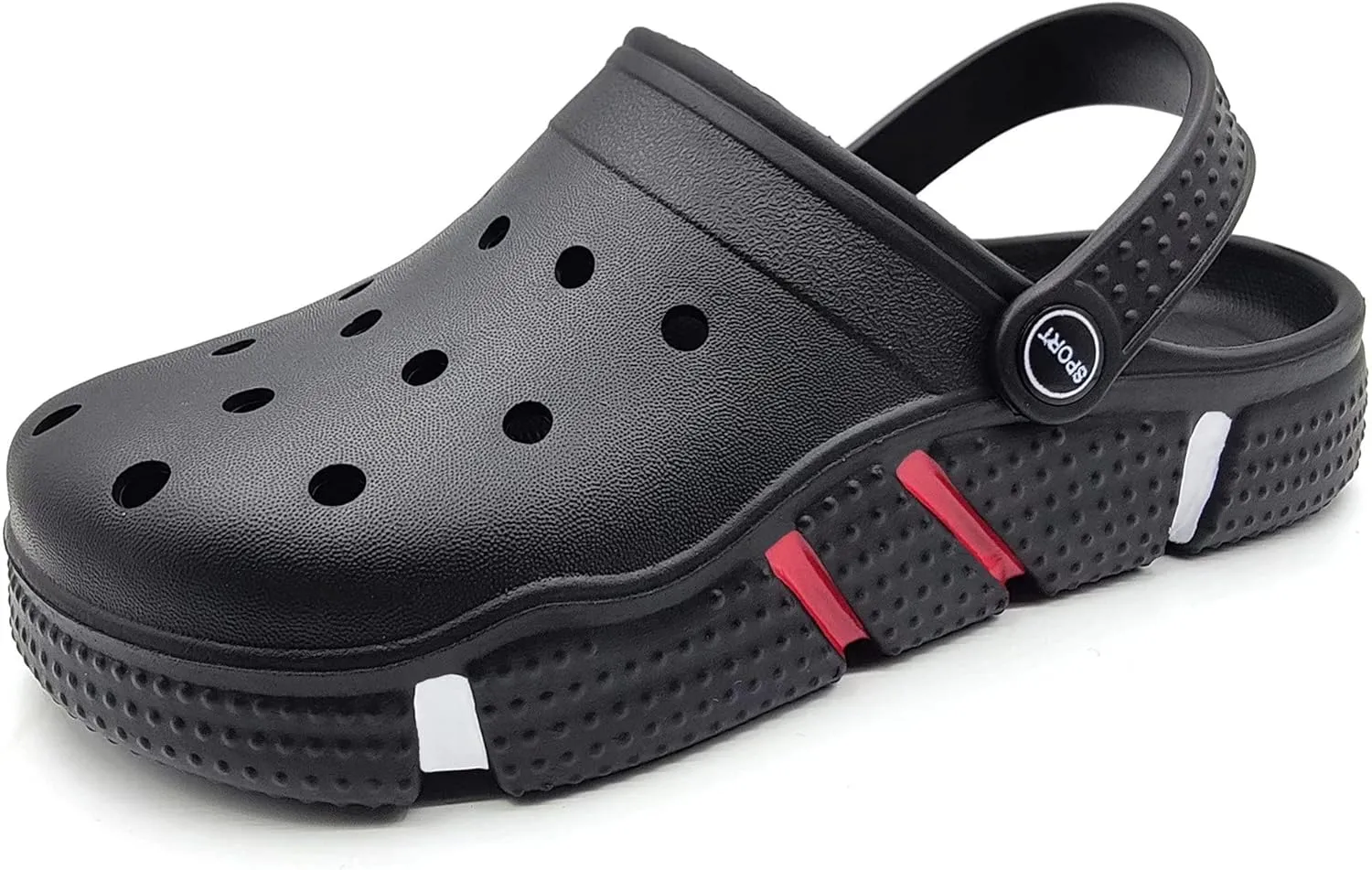 Solaud Men and Women Unisex Garden Clogs Shoes Quick-Drying Breathable Comfortable Summer Beach Slippers Sandals