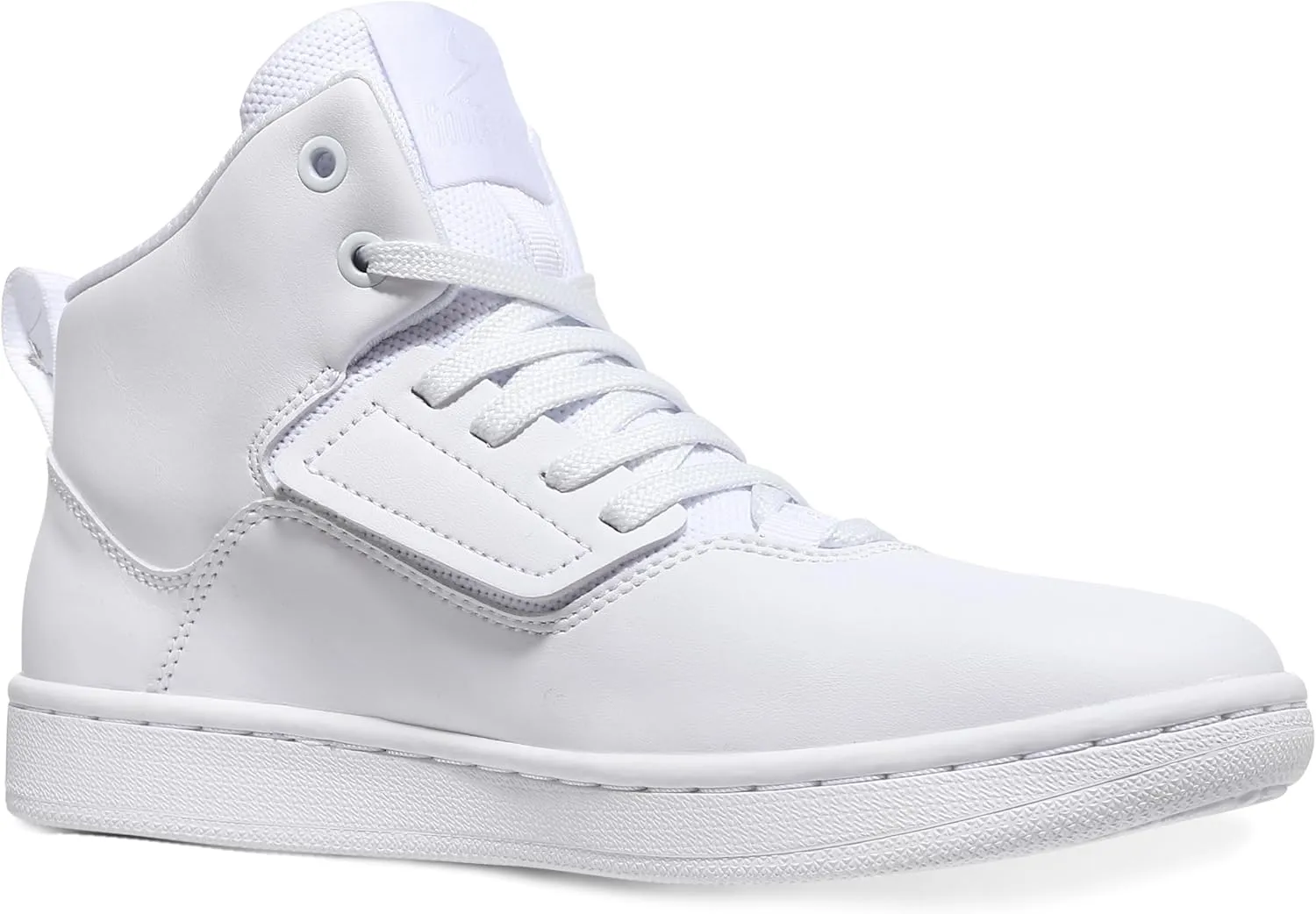 Soulsfeng Unisex Basketball Shoes Leather High Top Sneakers Comfortable Walking Skate Shoes