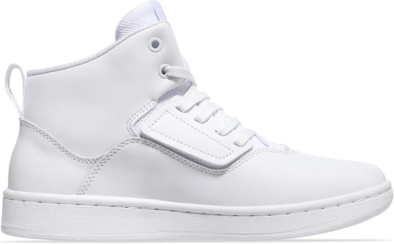 Soulsfeng Unisex Basketball Shoes Leather High Top Sneakers Comfortable Walking Skate Shoes