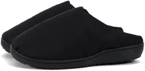 SUBU Unisex Black Slippers XLarge (US Men’s 11-12 / US Women’s 13-14) Soft Cushioning Extra Warm Insulated Slippers