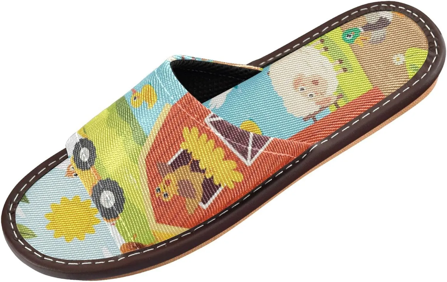 Summer Slippers for Women Men Non Slip Quick Drying Shower Slides Bathroom Sandals