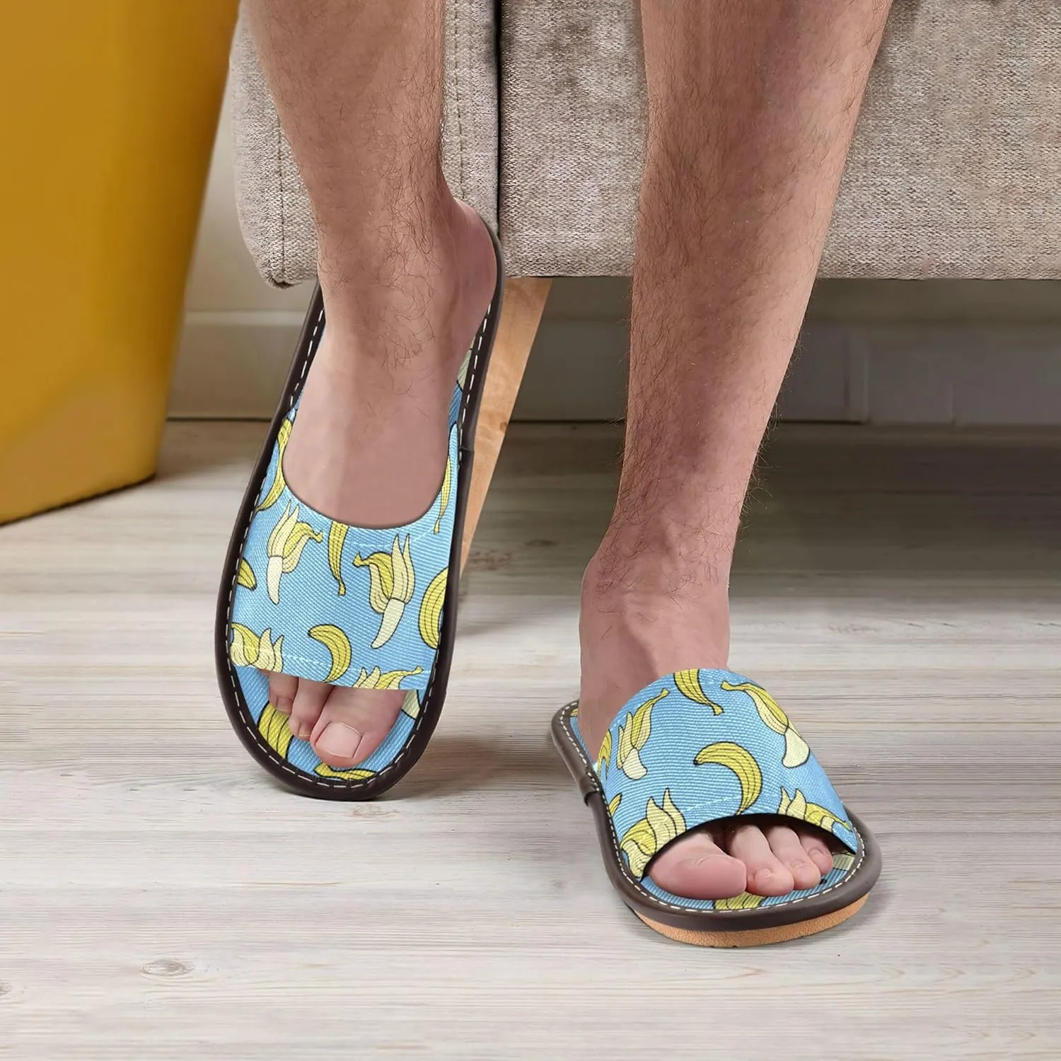 Summer Slippers for Women Men Non Slip Quick Drying Shower Slides Bathroom Sandals