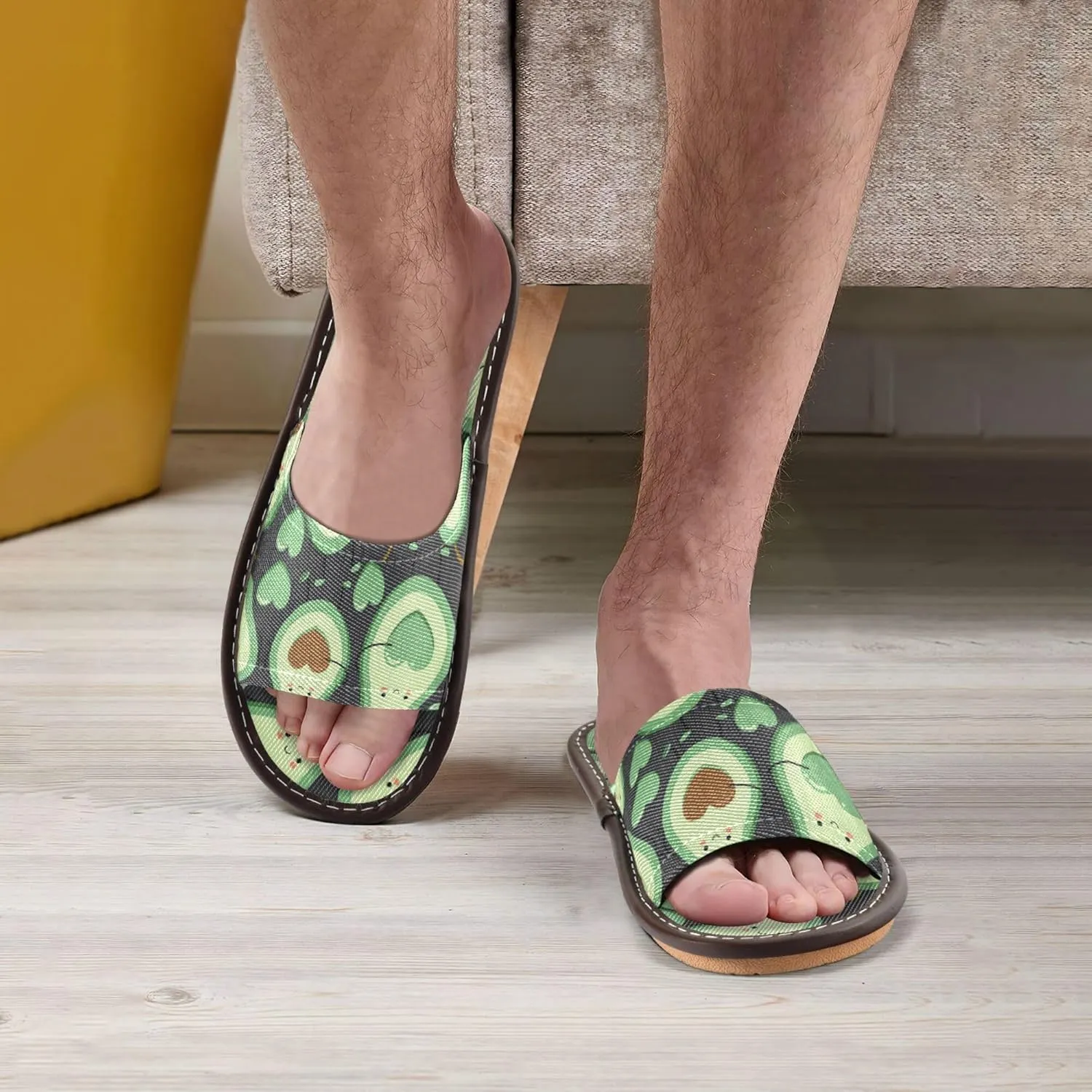 Summer Slippers for Women Men Non Slip Quick Drying Shower Slides Bathroom Sandals