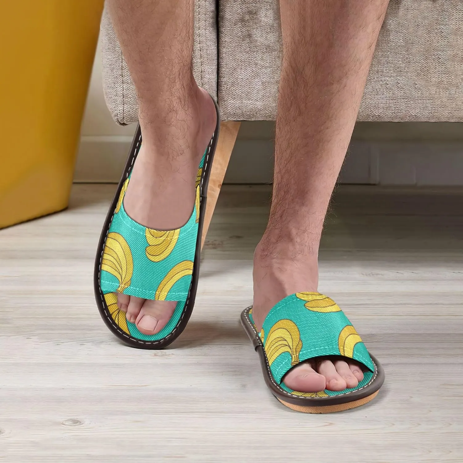 Summer Slippers for Women Men Non Slip Quick Drying Shower Slides Bathroom Sandals
