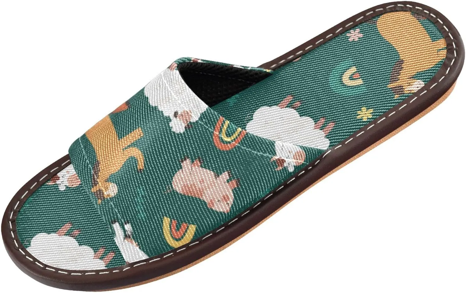 Summer Slippers for Women Men Non Slip Quick Drying Shower Slides Bathroom Sandals
