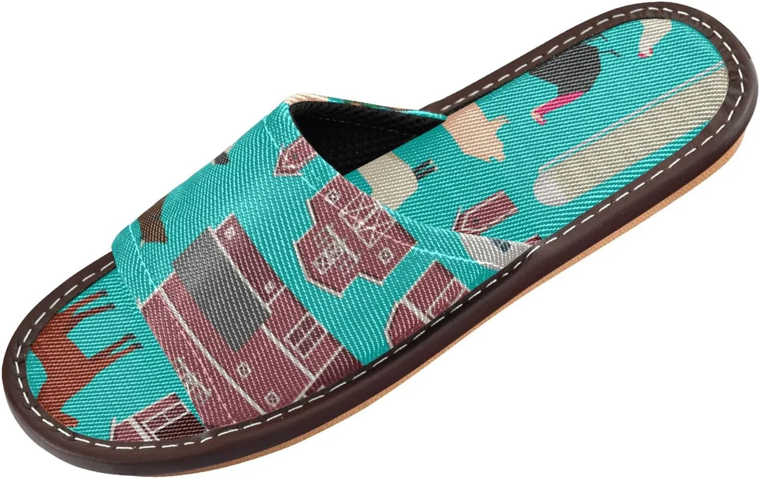 Summer Slippers for Women Men Non Slip Quick Drying Shower Slides Bathroom Sandals