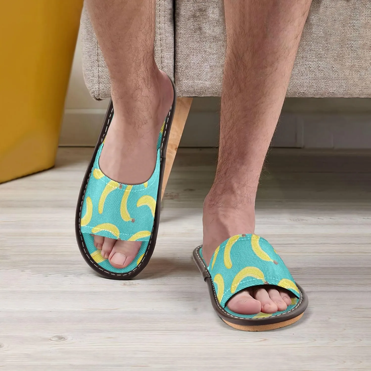 Summer Slippers for Women Men Non Slip Quick Drying Shower Slides Bathroom Sandals