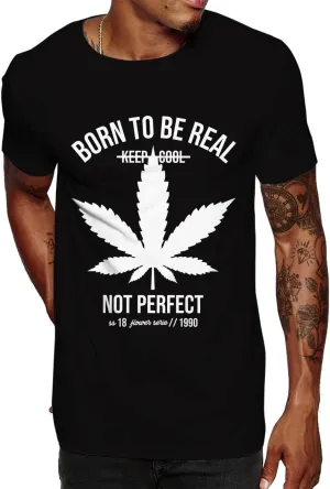 Swag Point Men’s Graphic T Shirts – 100% Cotton Short Sleeve Urban Casual Tops Streetwear Hip Hop Hipster Crewneck Tee