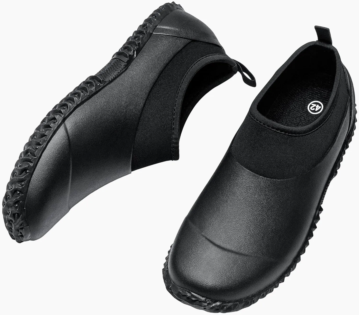 TENGTA Unisex Waterproof Garden Shoes Womens Rain Boots Mens Car Wash Footwear