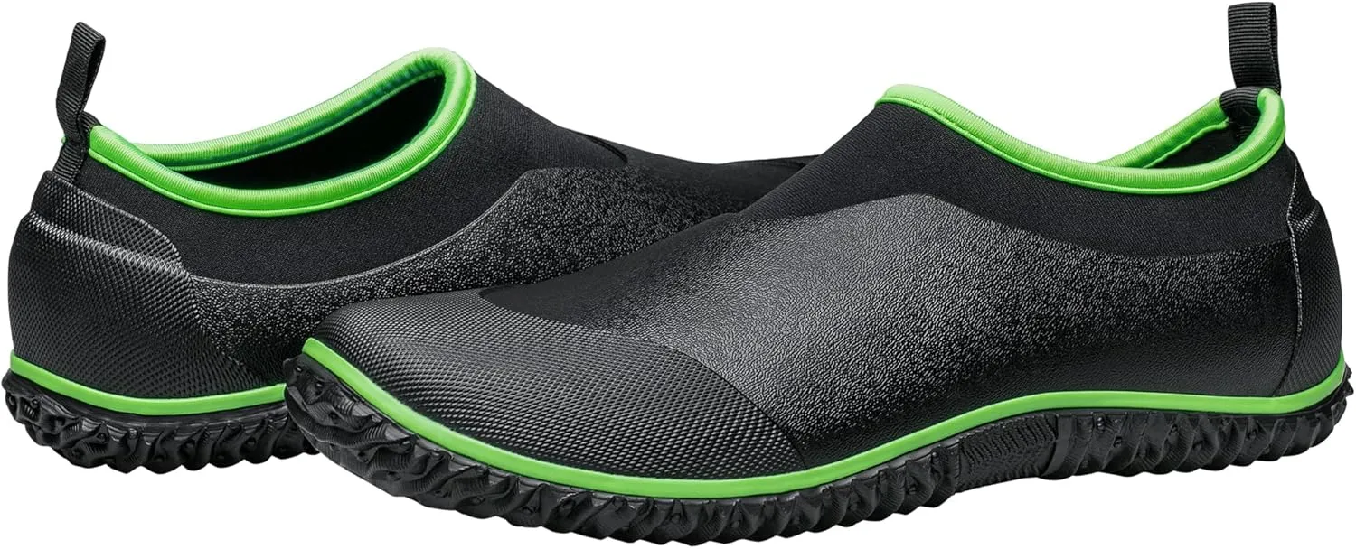 TENGTA Unisex Waterproof Garden Shoes Womens Rain Boots Mens Car Wash Footwear