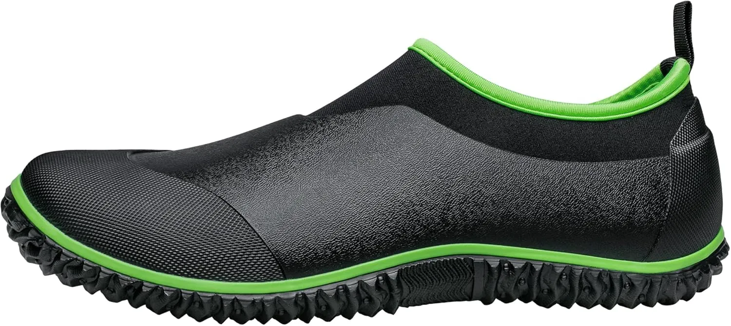 TENGTA Unisex Waterproof Garden Shoes Womens Rain Boots Mens Car Wash Footwear