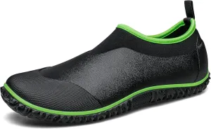 TENGTA Unisex Waterproof Garden Shoes Womens Rain Boots Mens Car Wash Footwear