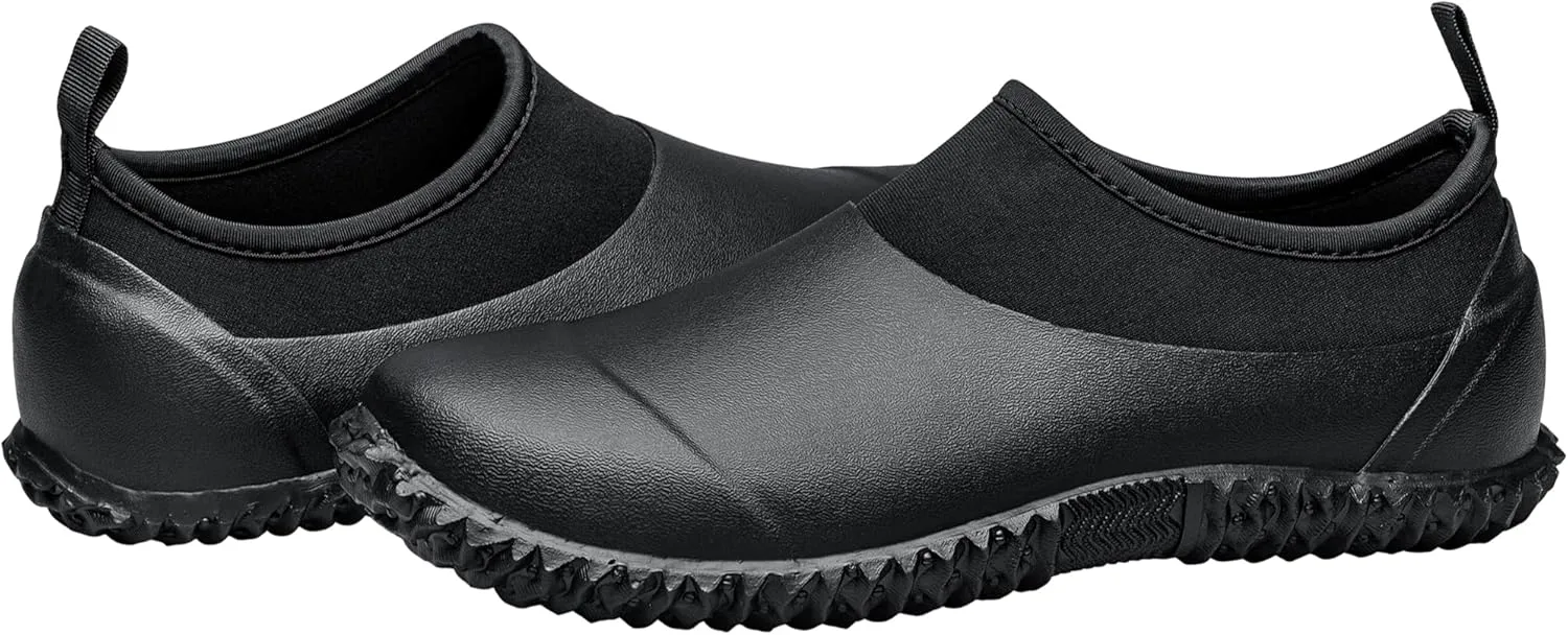 TENGTA Unisex Waterproof Garden Shoes Womens Rain Boots Mens Car Wash Footwear