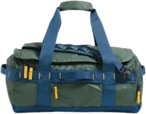 THE NORTH FACE Base Camp Voyager Duffel—42L - PFAS Free, Duck Green/Shady Blue, One Size