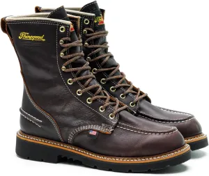 Thorogood Mens 8" FLYWAY USA BRN W/P Boots, Brown-10.5 2E