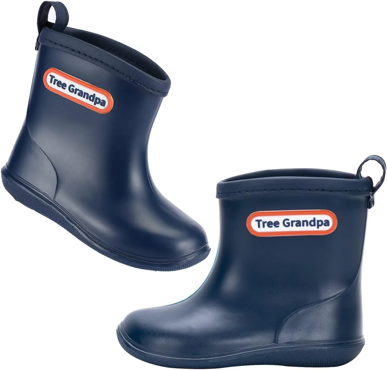 Toddler Rain Boots for Boys Girls Baby Rain boot Lightweight Kids Rain Boots Infant Rainboots 1-6 Years