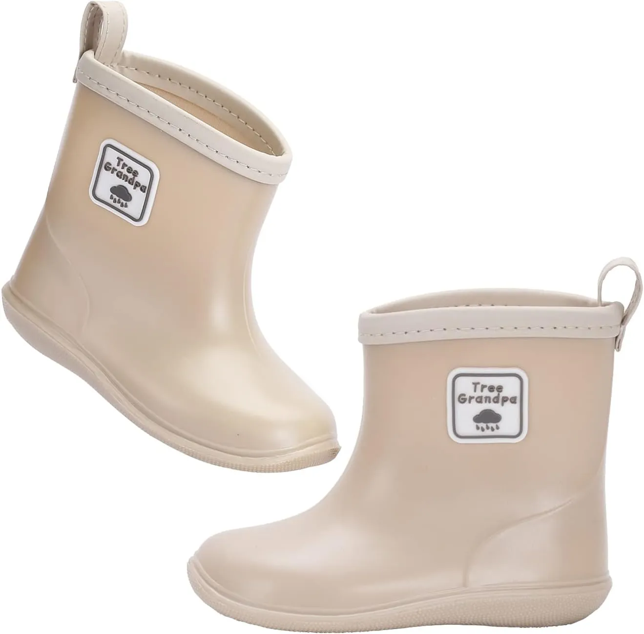 Toddler Rain Boots for Boys Girls Baby Rain boot Lightweight Kids Rain Boots Infant Rainboots 1-6 Years