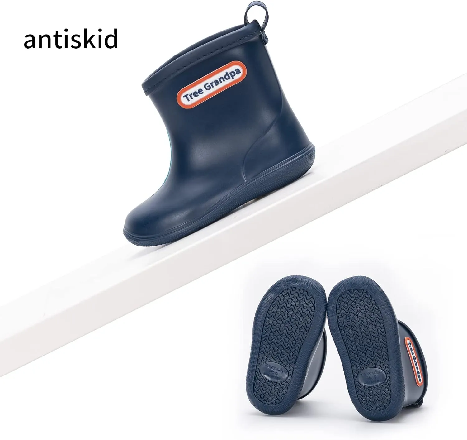 Toddler Rain Boots for Boys Girls Baby Rain boot Lightweight Kids Rain Boots Infant Rainboots 1-6 Years
