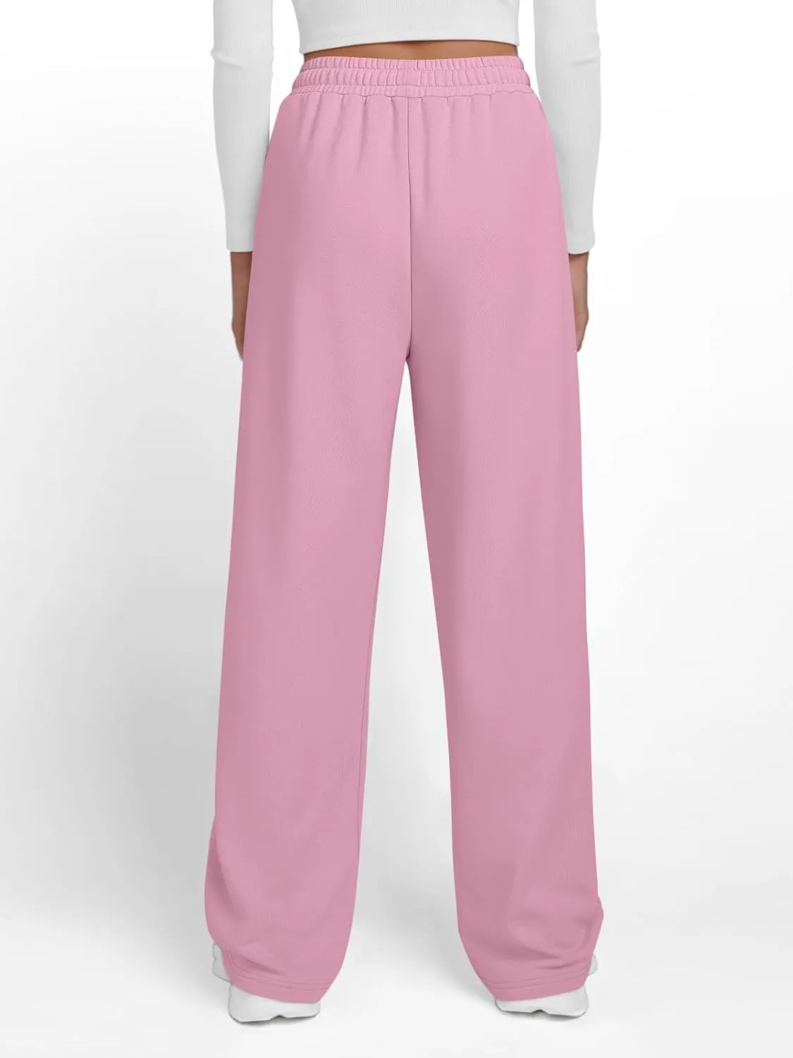 Trendy Queen Women's Wide Leg Sweatpants Baggy Y2K High Waisted Joggers Fall Fashion Clothes with Pockets 2025