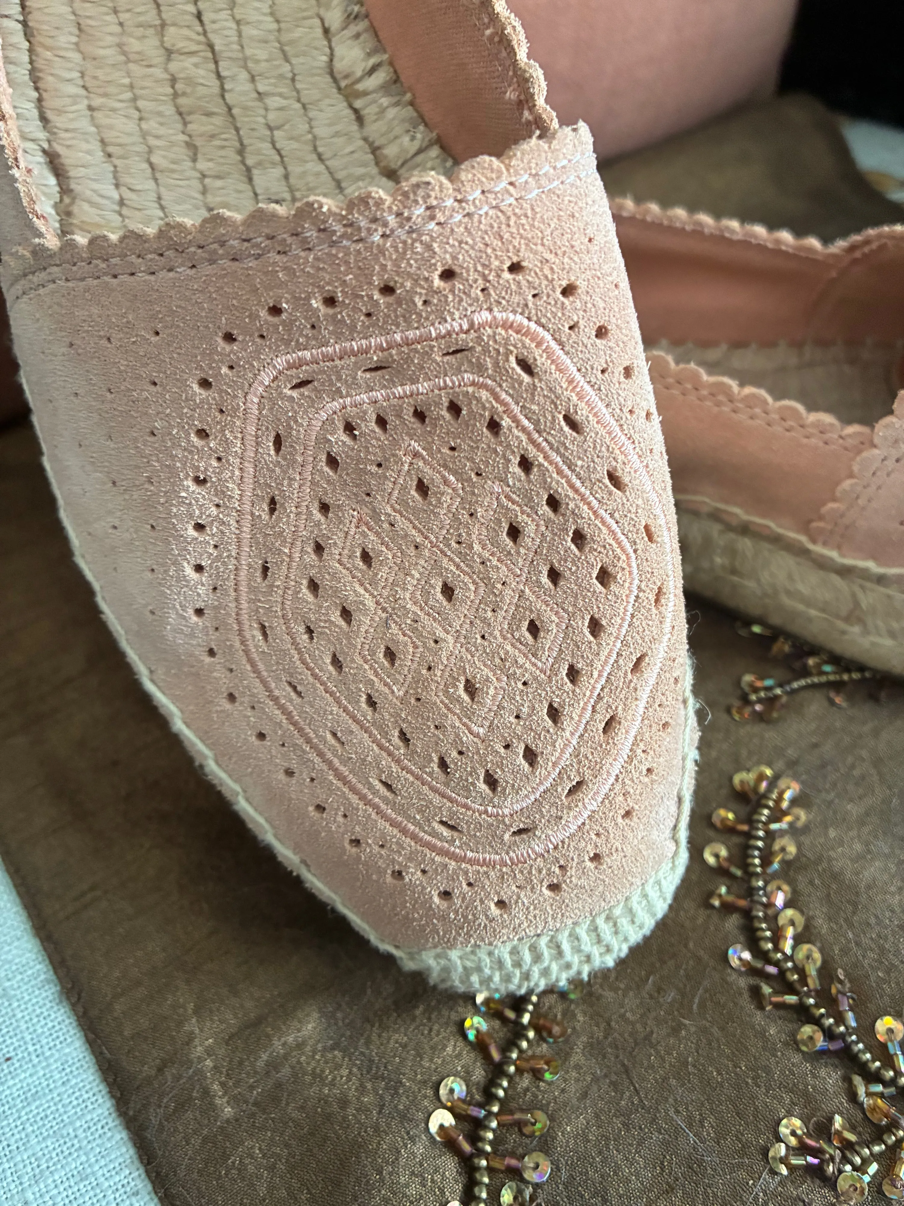 UGG Blush Heidi Espadrilles Shoes - Sz 7