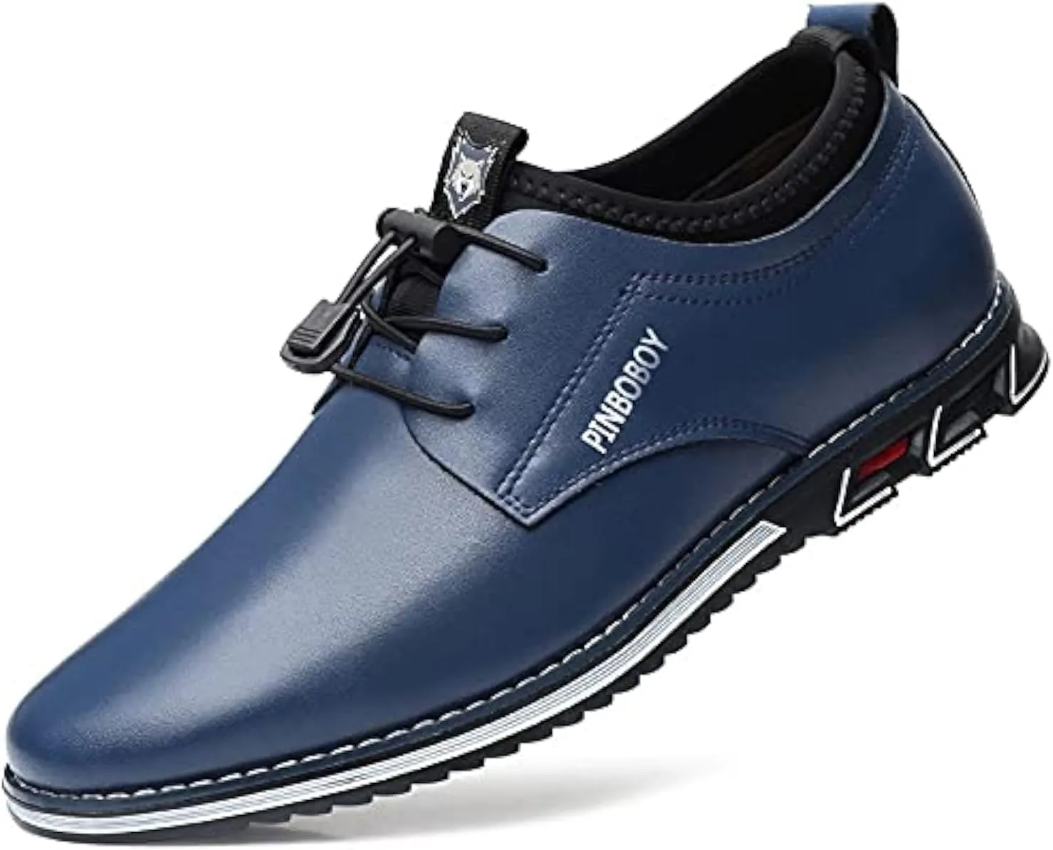 Veslesth Men Casual Luxury Sneakers Leather Loafers Comfort Walking Shoes Fashion Driving Shoes for Male Business Work Office Dress Outdoor