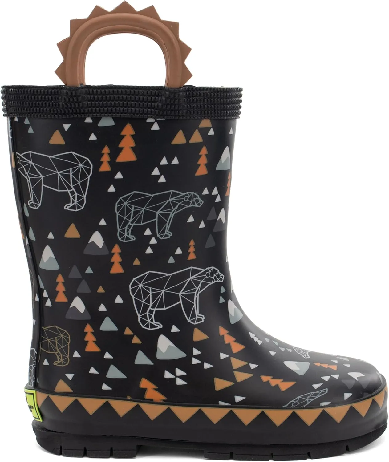 Western Chief Rain Boots with Pull on Handles for Toddlers and Kids - Premium Waterproof Boots for Boys and Girls