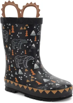 Western Chief Rain Boots with Pull on Handles for Toddlers and Kids - Premium Waterproof Boots for Boys and Girls
