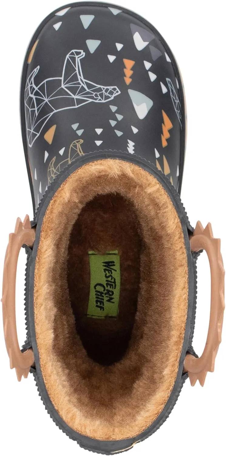 Western Chief Rain Boots with Pull on Handles for Toddlers and Kids - Premium Waterproof Boots for Boys and Girls