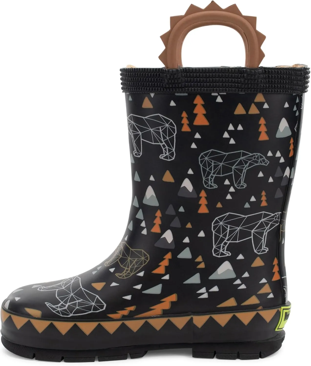 Western Chief Rain Boots with Pull on Handles for Toddlers and Kids - Premium Waterproof Boots for Boys and Girls
