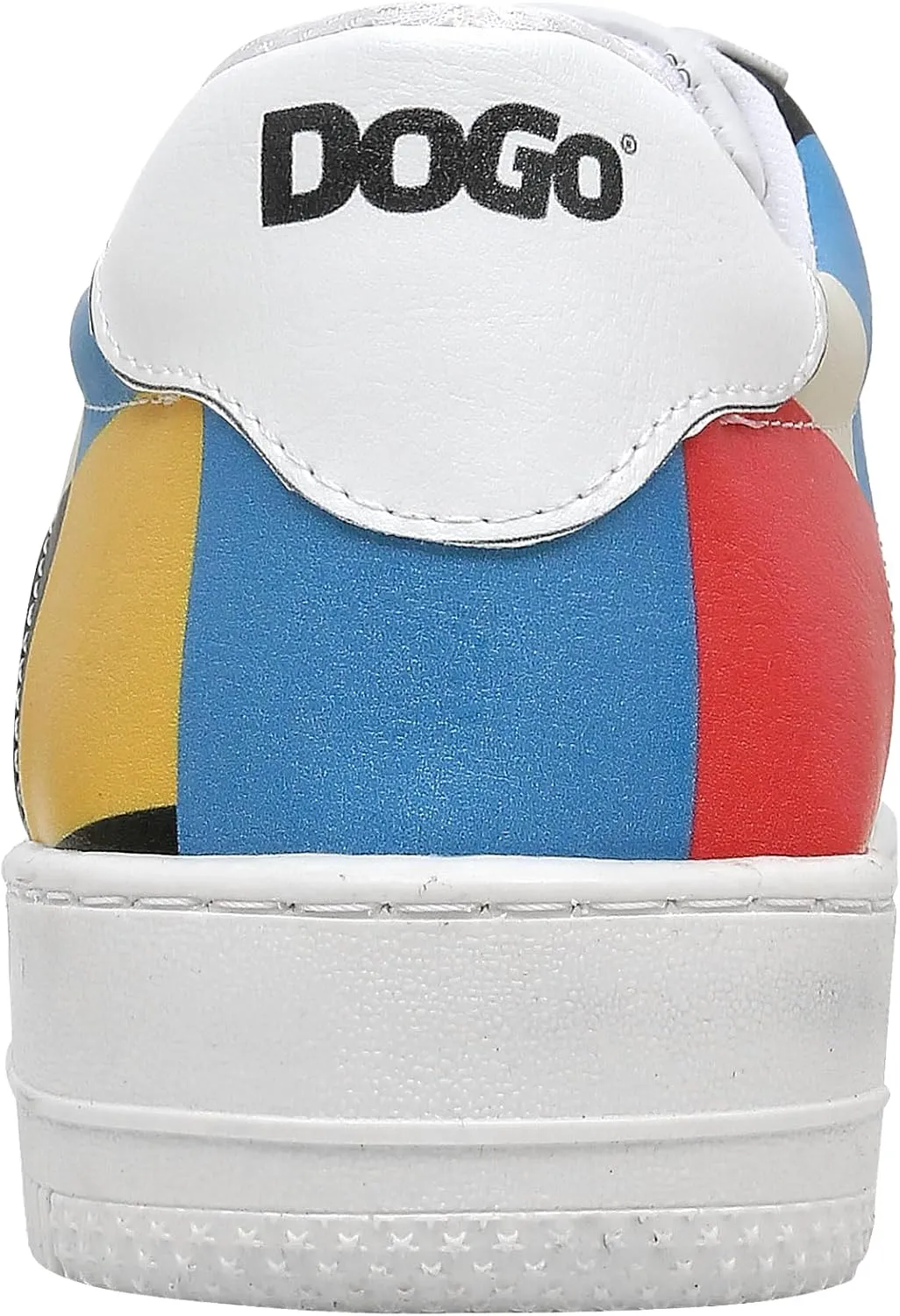 White Sneakers for Women - Handmade Women's Fashion Sneakers, Vegan Leather and Unique Design Dice Sneakers