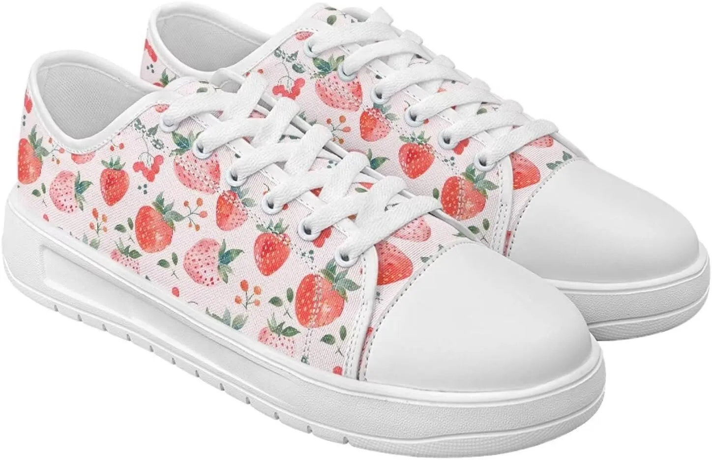 Womens Canvas Sneakers Lightweight Lace Up Fashion Comfortable Canvas Shoes Low Top Slip On Casual Tennis Walking Footwear