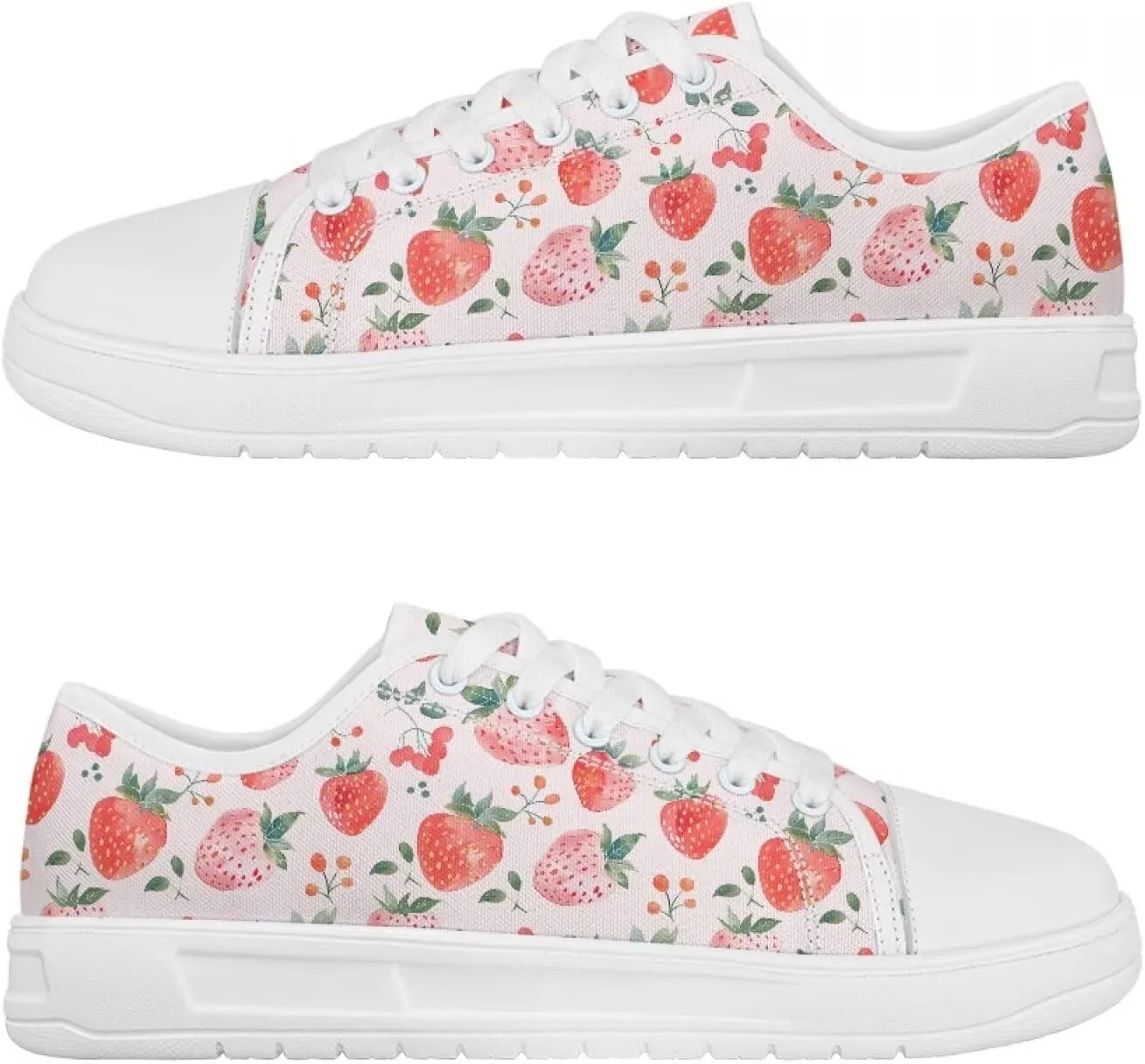 Womens Canvas Sneakers Lightweight Lace Up Fashion Comfortable Canvas Shoes Low Top Slip On Casual Tennis Walking Footwear
